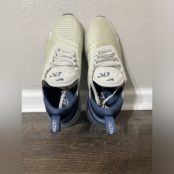 ‼️SOLD‼️ Nike Air Max 270 Light Bone Diffused Blue Women Shoe FQ8783-072 - Picture 8 of 11